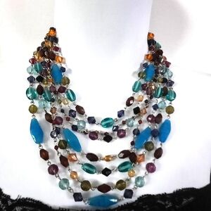 Lia Sophia Vibrant Multicolor Necklace